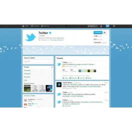Create Page on twitter