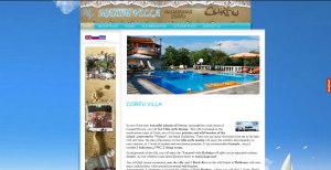 κατασκευη ιστοσελιδας Villa Corfu Maxim στην Κέρκυρα